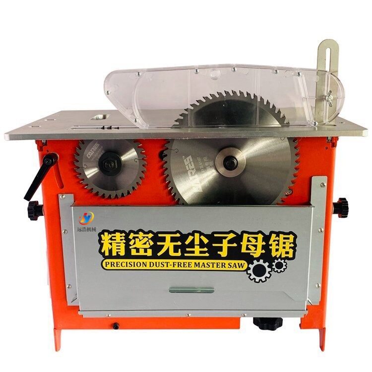 双锯片电动斜切子母锯推台锯
