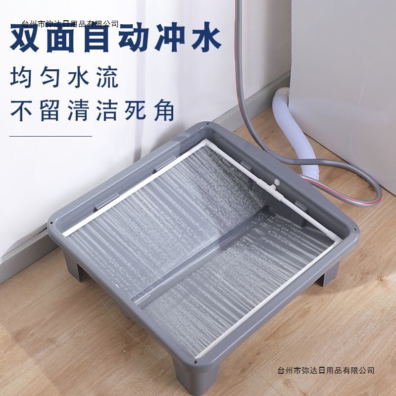 直排大小便大号下水道冲水小型便盆加厚中型宠物狗狗厕所专用尿盆