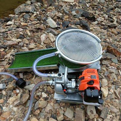 便携式小型淘金机探金洗金机沙场震动摇金机器户外选矿分选筛砂金