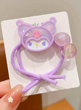 女童高弹小猪造型发圈