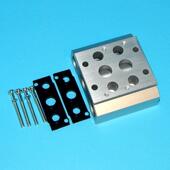 气动电磁阀底座7V210 6F20F汇流板位联 08连接7V200M