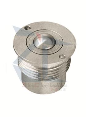 外螺纹型钢珠滚轮BCHPT16/20/24万向球 牛眼轴承 滚动滚珠螺栓