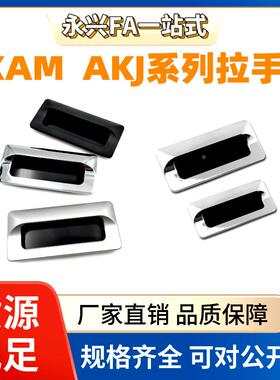 XAM35-A110/A140 AKJ13 暗式拉手内螺纹固定锌合金镀铬门把手现货