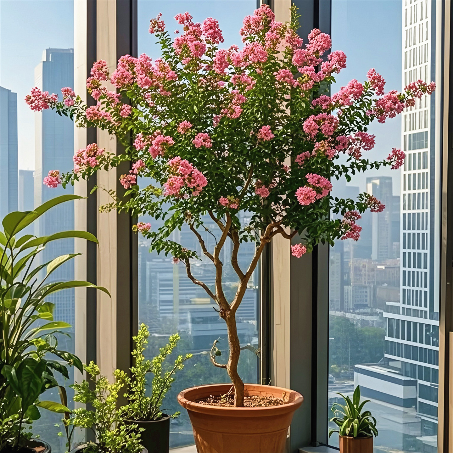 紫薇树苗庭院园林耐寒绿化风景树