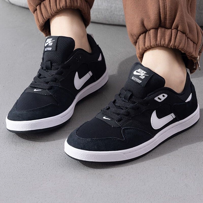 Nike/耐克SB Alleyoop抓地稳定 防滑透气复古休闲板鞋 CJ0882-001