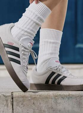 阿迪达斯/adidas VL COURT2.0 防滑耐磨德训鞋低帮休闲板鞋JS3003