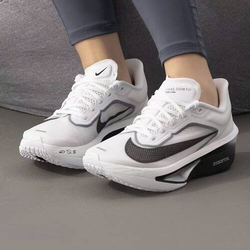 Nike Zoom Fly 6 白灰色透气耐磨缓震舒适柔软跑步鞋 FN8455-100