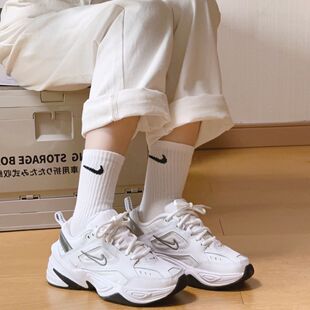 厚底防滑耐磨潮流复古舒适休闲运动鞋 Nike M2K TEKNO 100 BQ3378
