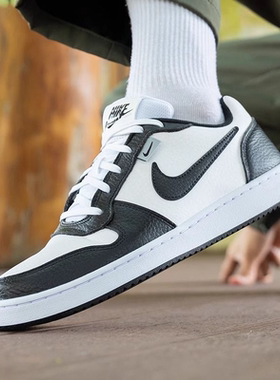 Nike Ebernon 防滑耐磨 轻便舒适百搭复古运动休闲板鞋AQ1774-102