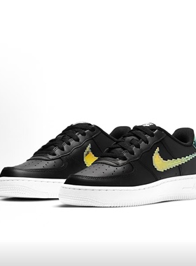 Nike/耐克Air Force1空军一号 黑色防滑耐磨 休闲板鞋 CW1577-002