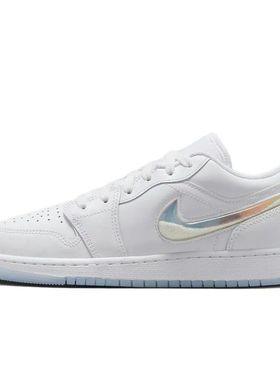 Air Jordan 1 时尚百搭 防滑耐磨低帮复古运动休闲板鞋FQ9112-100