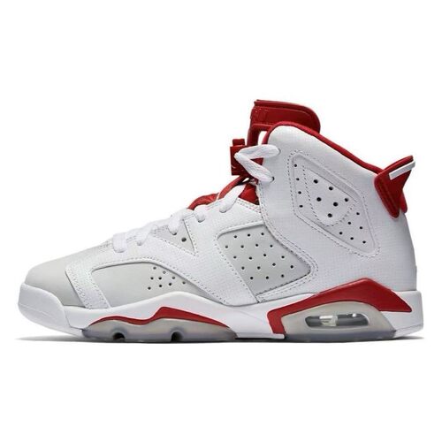Air Jordan 6防滑耐磨气垫减震支撑中帮复古运动休闲鞋384665-113