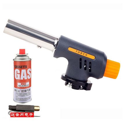 万盛WS-502C卡式喷枪户外烧烤点炭烧猪毛烘焙喷火枪Y头焊接瓦斯枪