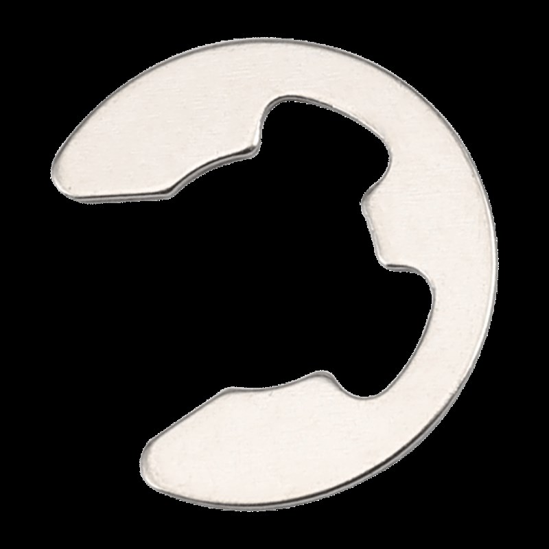 不锈钢304开口挡圈2M3.5M4M5M6M7M10M12轴8E型卡簧e形卡环GB896厘