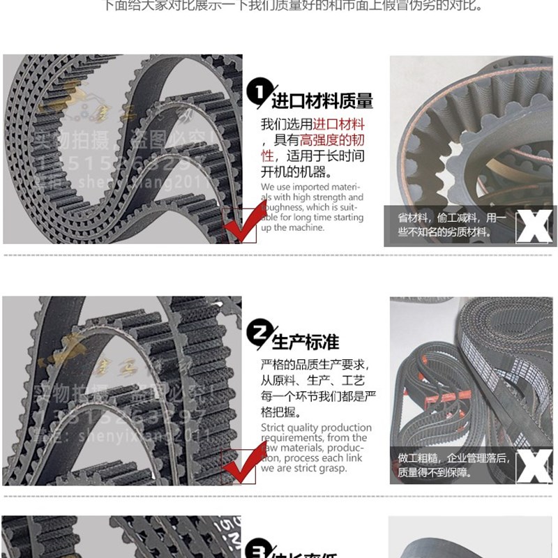 大阳俊e牌电动车电动传送带后轮齿轮传动带25宽HTD 900 5M摩托车