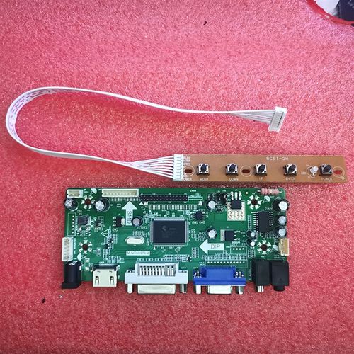 液晶屏乐华驱动板M.NT68676 .2广告机显示器主板按键板非电视主板