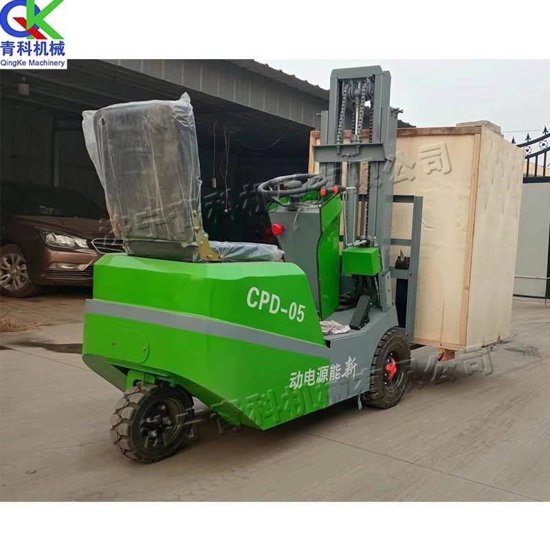 小型电动叉车 四支点平衡工厂装货叉装车 座驾式物流运输叉车