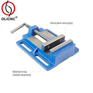 支持 钻压钳4英寸 台钳4-1/2 英寸钳口容量 球墨铸铁