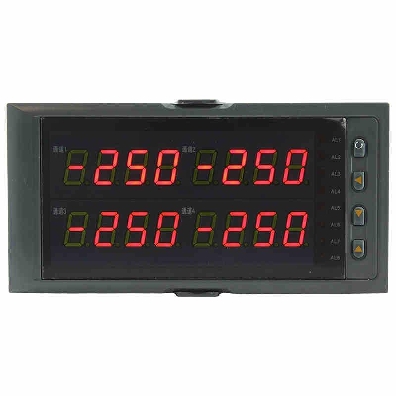 美控4回路测量显示控制仪4路温度显示 压力显示 多路压力控制仪表