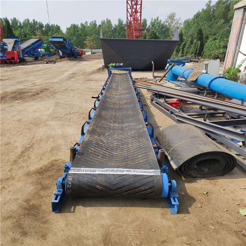 可升降袋装化肥装车输送机 平托辊尼龙袋入库传送机LJ3