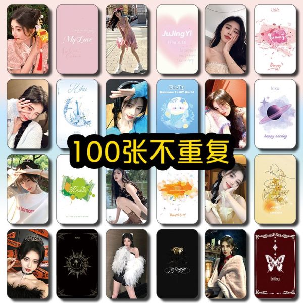 专辑生日礼物鞠婧祎张鞠周边10送人不心重复小卡同款小0随印配自