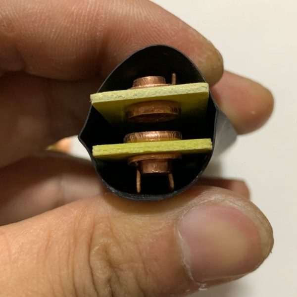 机械开关机手纯铜白金配件机头升压器加厚逆变器手按开关捏触点