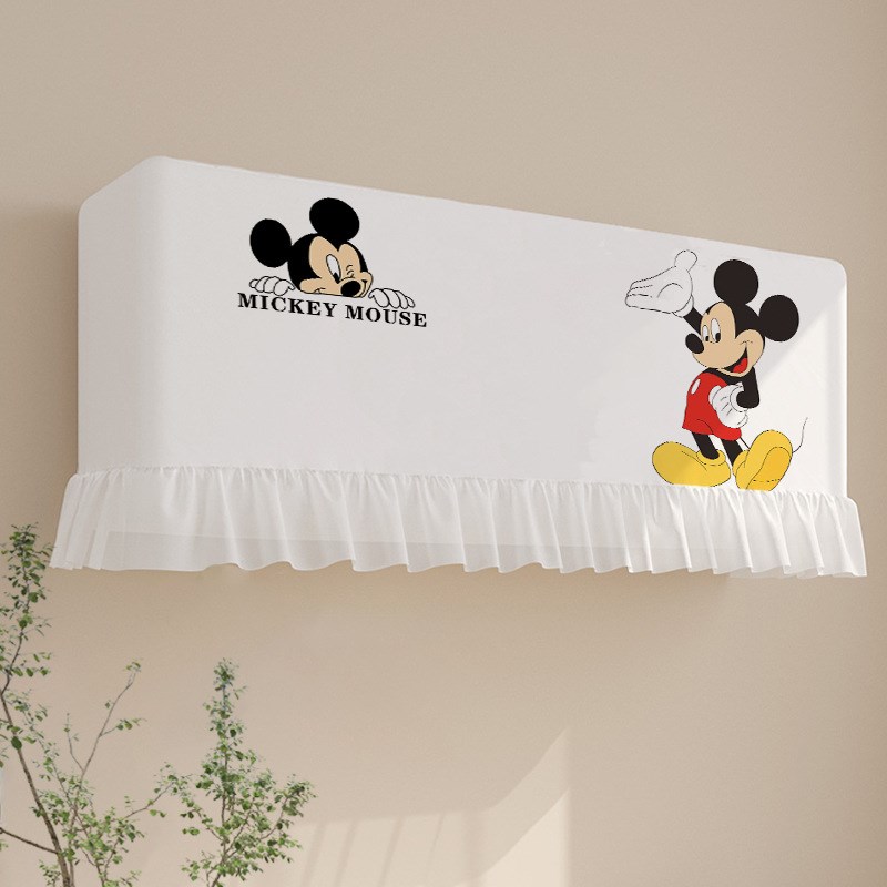 2024新款卧室壁挂式o开机不取空调防尘罩通用挂机大/1.5匹1/2p盖