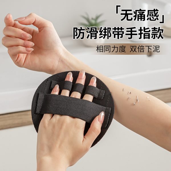 皮女双层新款绑带搓背子东北搓澡巾专用滑搓澡搓泥神器不洗澡2025