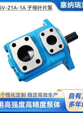 厂家直销S25V-21A-1A低噪声叶片泵双联子母叶片泵高压液压定量泵