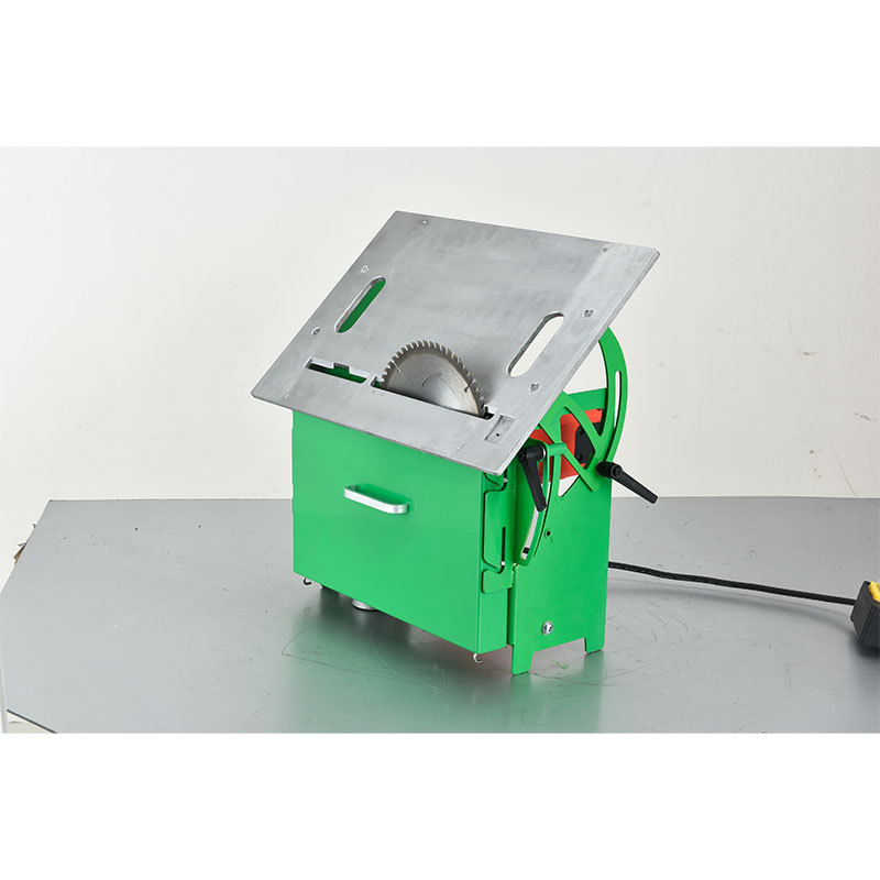 多功能一体式木工无尘子母电锯倒装推台木工切割木机电动无尘锯台