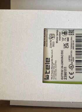 绿添优势供应奥地利 TELE 温度继电器TELE2390111 G2TF02 24-240V
