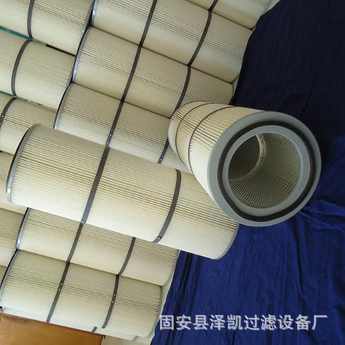 厂家直供空压机滤芯DH32100自洁过滤除尘滤芯吊装喷砂机除尘滤筒