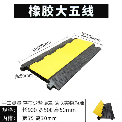 广东厂家批发小区抗压减速板学校汽车限速缓冲带交通安全设线槽板