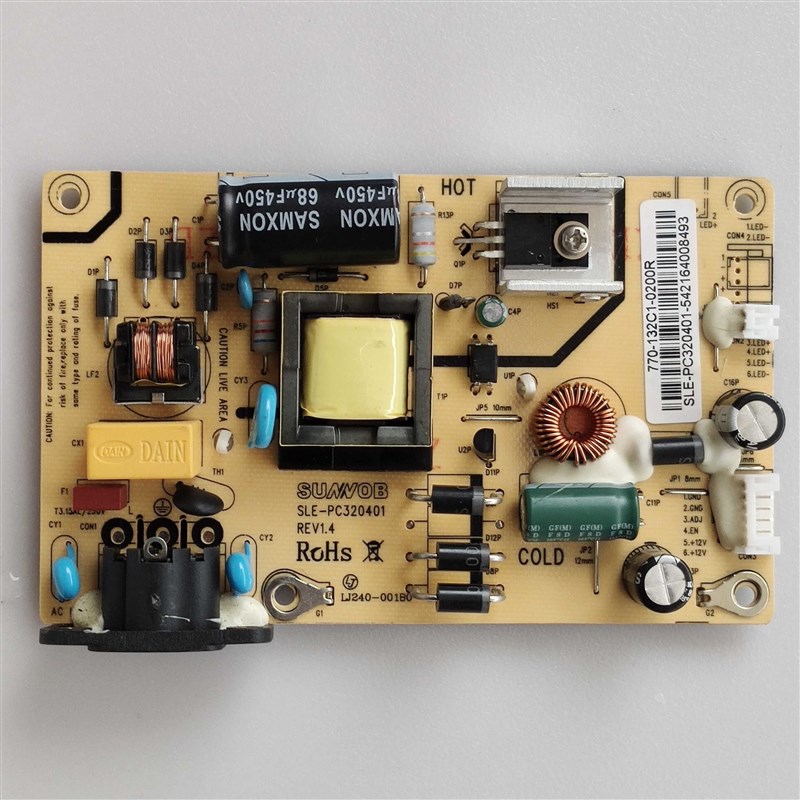 原装 长城 WESCOM  MUQA315E 显示器 E3225 电源板 SLE-PC320401