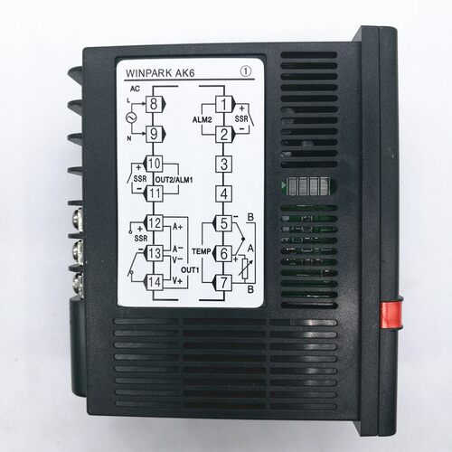 常州汇邦智能温控仪AK6-BKL110-C000R-X继电器 报警X1 K型 CHB402