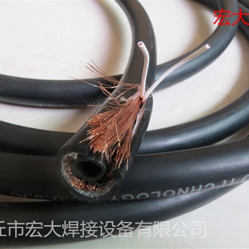 二保焊机200A350A500气保焊枪主体电缆CO2焊把线电缆紫铜国标焊线
