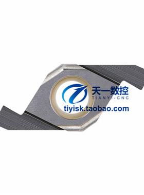 金属陶瓷ED槽刀片液压管件退刀槽割刀片ED端面槽FC1604R/L100/200