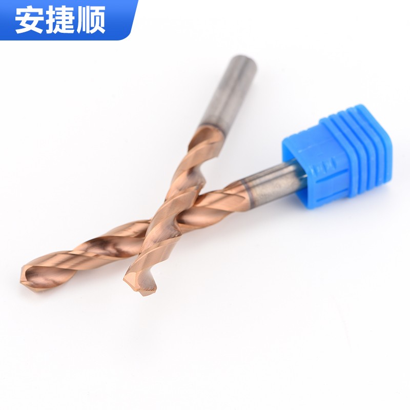加长合金钻头120mm长进口钨钢麻花钻头58度涂层超硬不锈钢钻M3-20