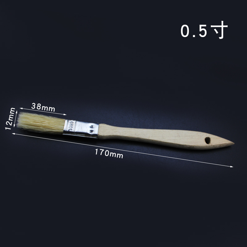 加厚油漆刷猪鬃毛刷排笔船刷长毛涂料刷清洁扫不R掉毛工业用小刷