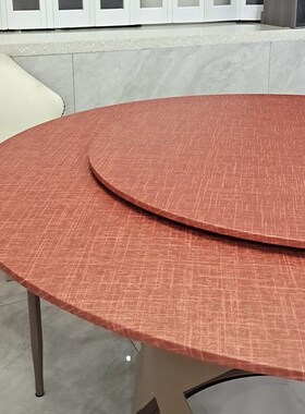 8N弹力圆桌套罩大理石纹圆桌布防水防油免洗餐桌布纯白色全包边台