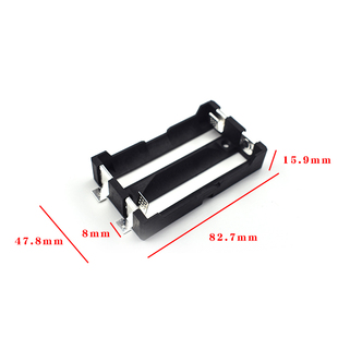 21700电池盒贴片式电池盒可串并1节2节3节S电池座锂电池仓槽