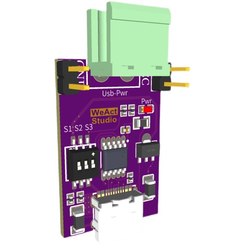PD/QC/AFC快充诱骗触发器 支持5V 9V 1I2V 15V 20V固定电压输出