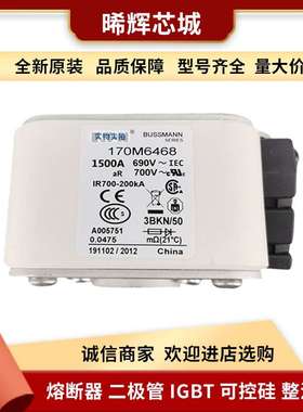 170M6468 170M6469 电子元器件 直流快速熔断器 库存充足 现货