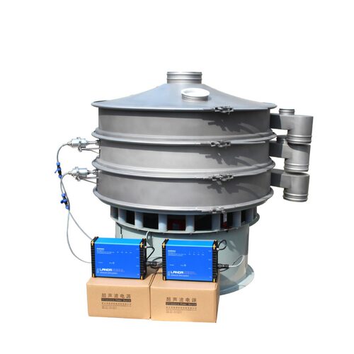 ZYIC-600-2S超声波振动筛 分选机不锈钢过滤筛圆振筛化工面粉振英