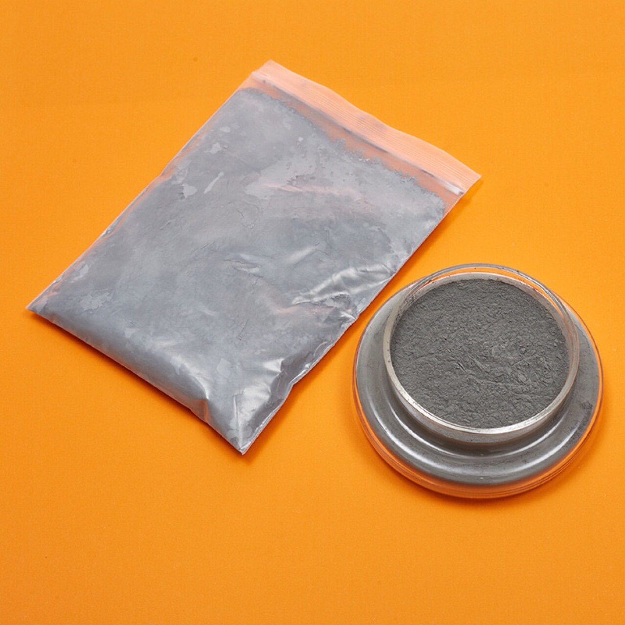 跨境灰色粉末颗粒有金属光泽 500目工业锌基料工厂加工生产可