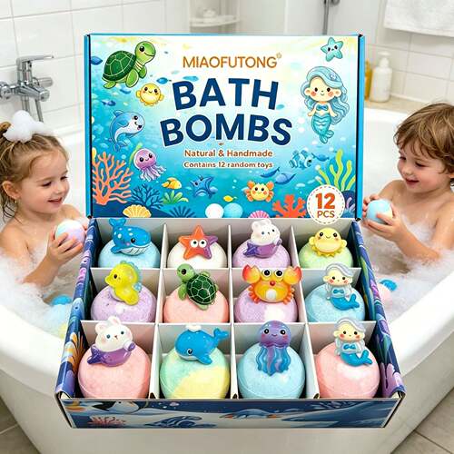 OceanToyBathBombSet
