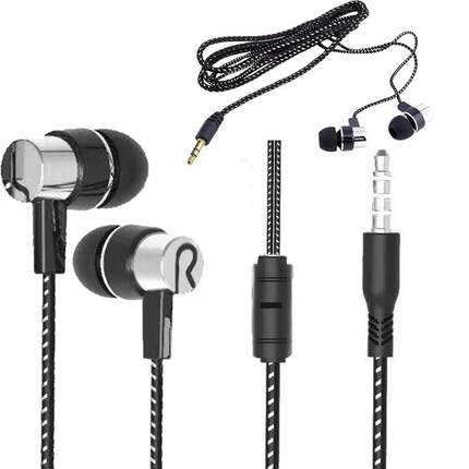 5 Colors 3.5mm Wired Earphones Sports Running Headset Noise