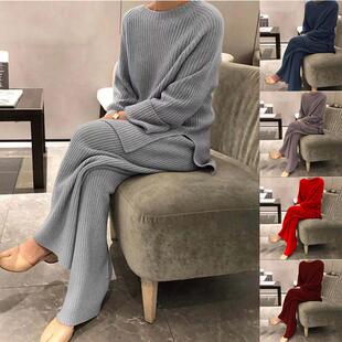 long sleeved for 39;s women sweater knitted piece Women& two