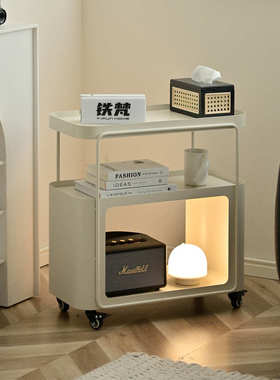 铁梵铁艺客厅沙发边几可移动小桌子创意阳台迷你茶几黑色床头边桌