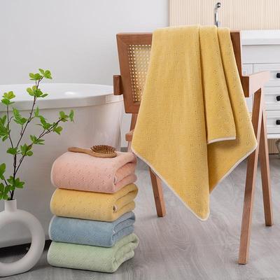 新款套巾毛巾浴巾两件套柔软吸水家用毛巾洗澡巾速干不掉毛子母巾